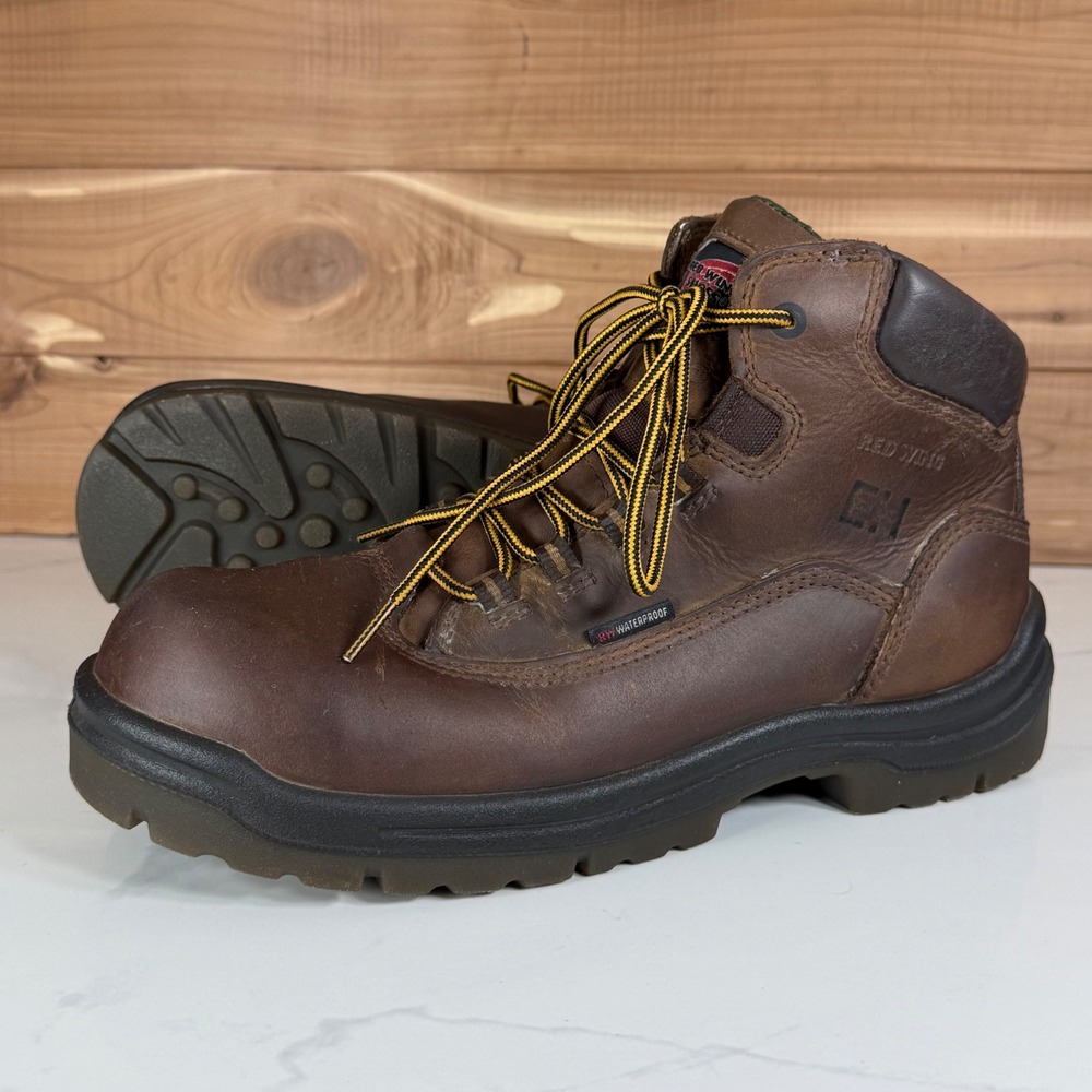 Red Wing 2340 King Toe Women's 11 M 5-inch Waterproof Safety Toe Boots Leather